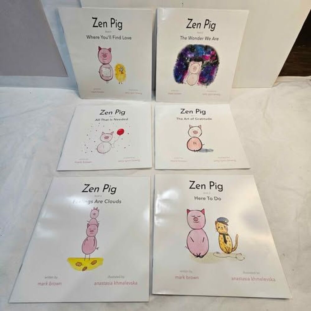 Zen Pig Children's Book Set - Books 1-6